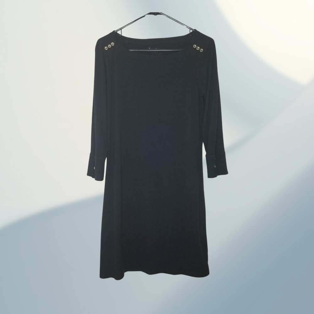 Lilly Pulitzer UPF 50+ Sophie Black Dress, Medium